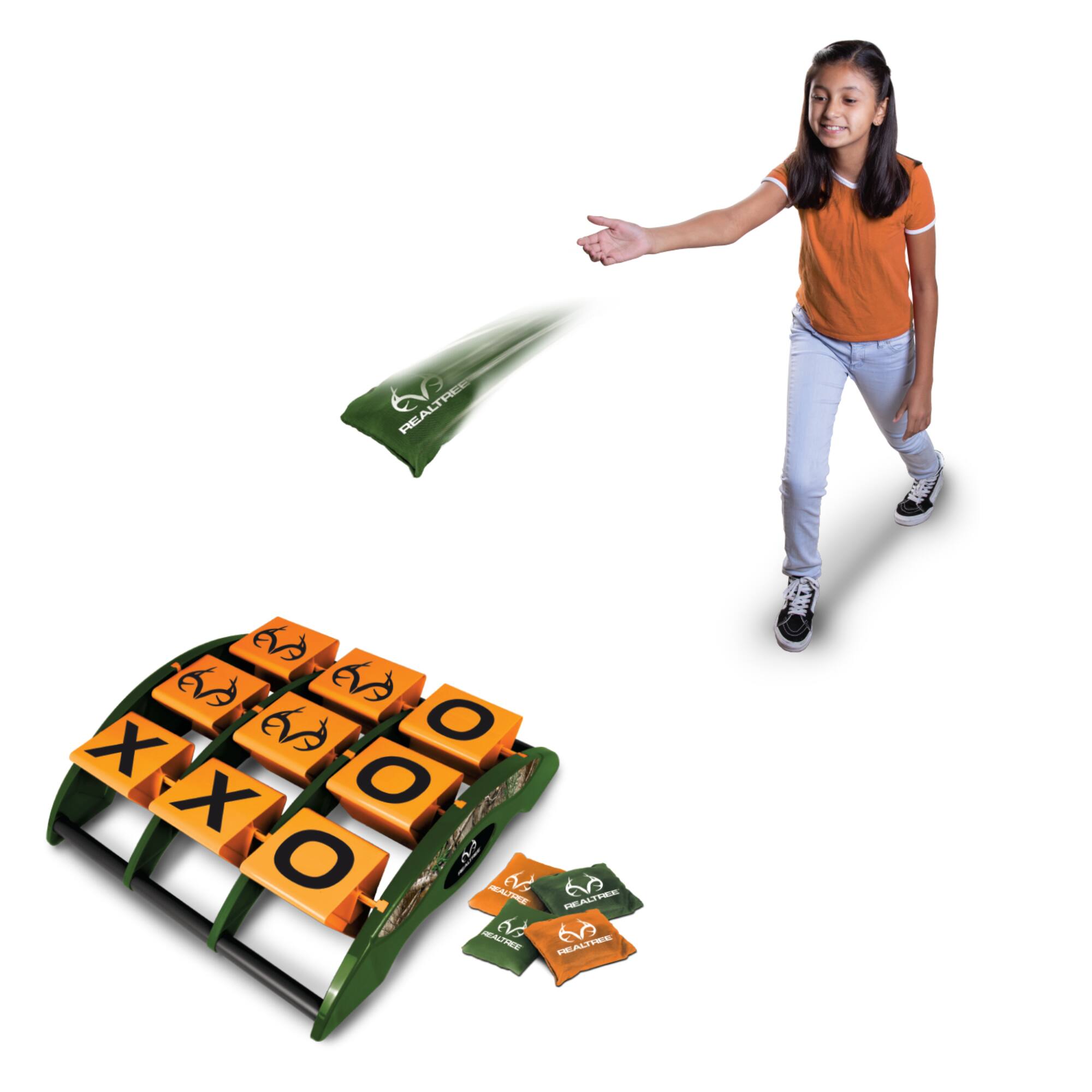 NKOK RealTree Games Tic-Tac-Toss Game Set